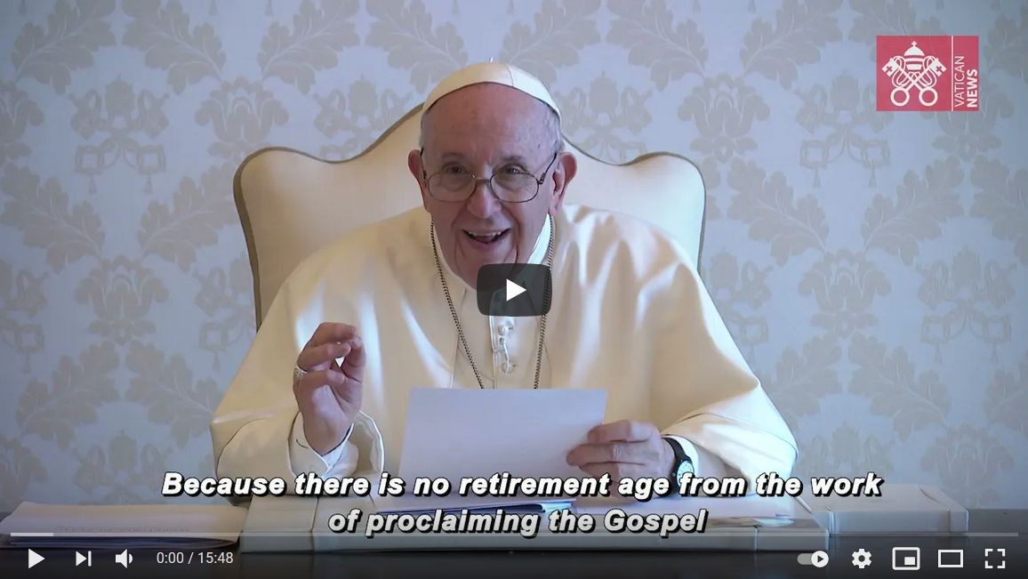 Paus Franciscus over de roeping van ouderen op ‘een cruciaal ogenblik’