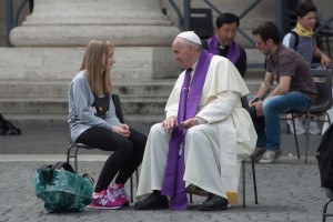 Paus Franciscus: “Als ik ga biechten…”