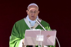 Paus: ‘Bouw met enthousiasme een betere wereld’